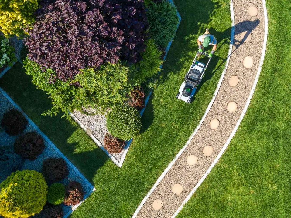 Mowing Grass